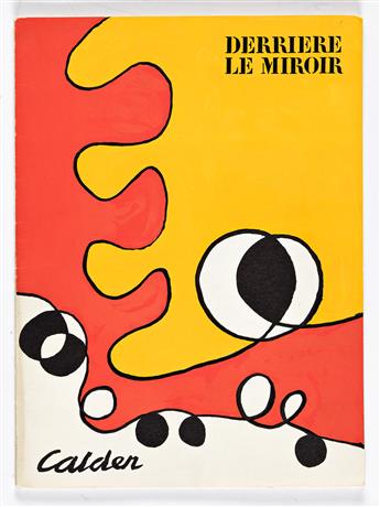 ALEXANDER CALDER Three volumes of Derrière le Miroir.